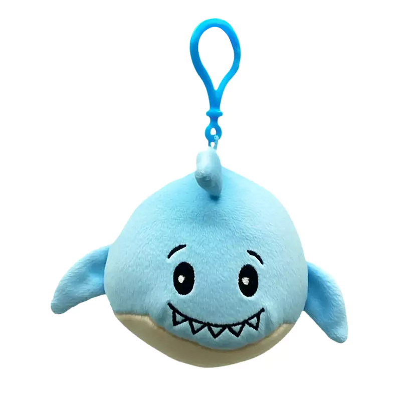 Blue Lovely Shark Plush Keychain Blue Lovely Shark Plush Keychain