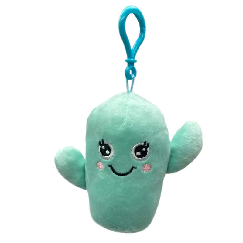 Cute Greenery Cactus Plush Key Ring Cute Greenery Cactus Plush Key Ring