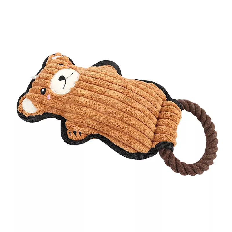 Interactive Squeaky Rope Dog Toys