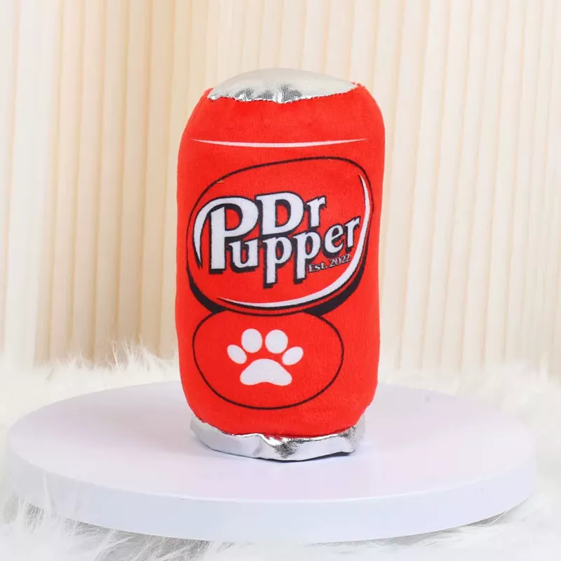 Piraso ng Pizza Crinkle Plush Dog Toy Piraso ng Pizza Crinkle Plush Dog Toy