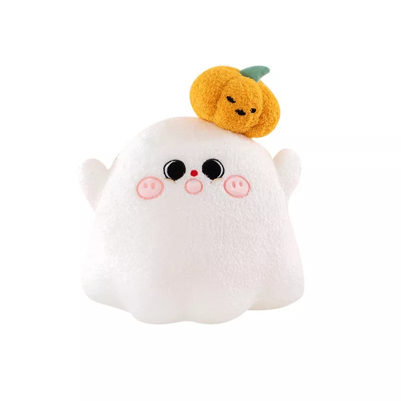 White Ghost Stretched Halloween Plush Toys