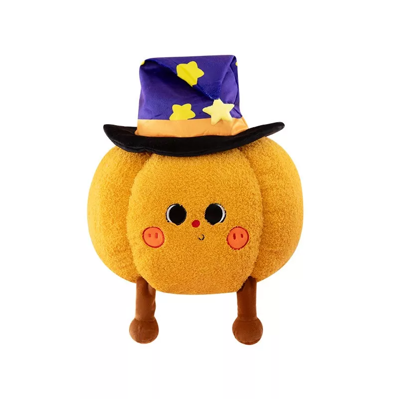 Witch Hat Pumpkin Seasonal Plush Toy